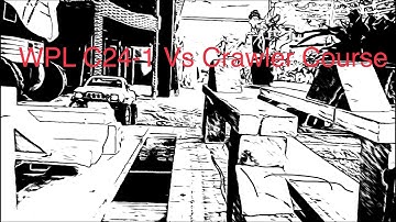 WPL C24-1 Vs Homemade Crawler Course