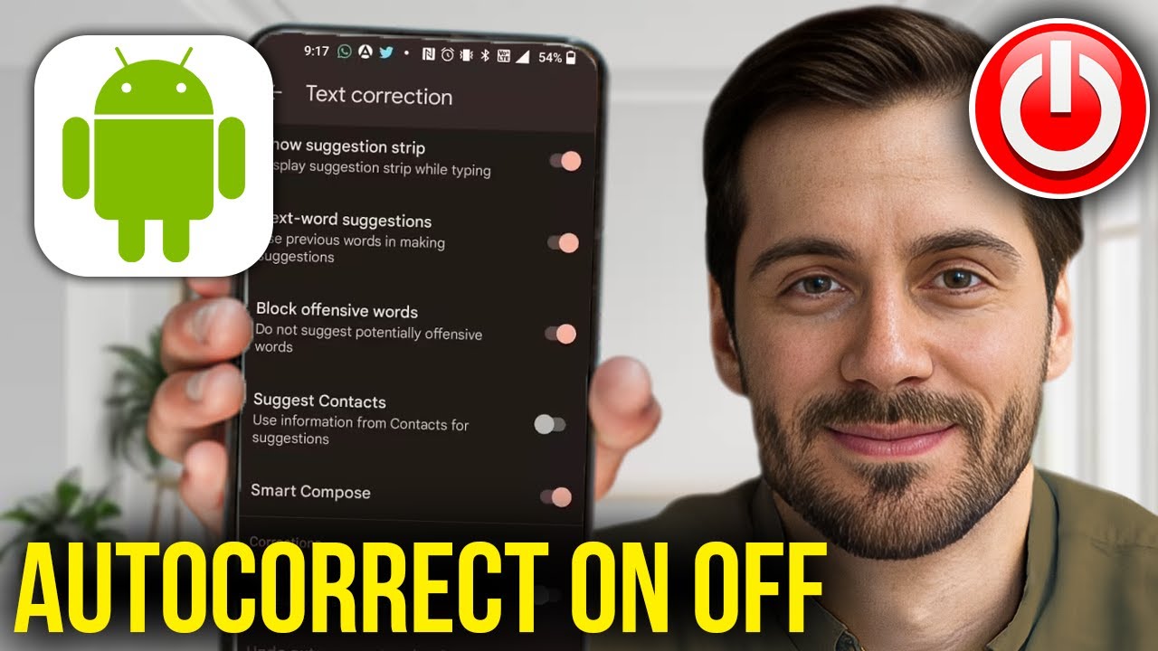 How To Take Off Autocorrect On Android