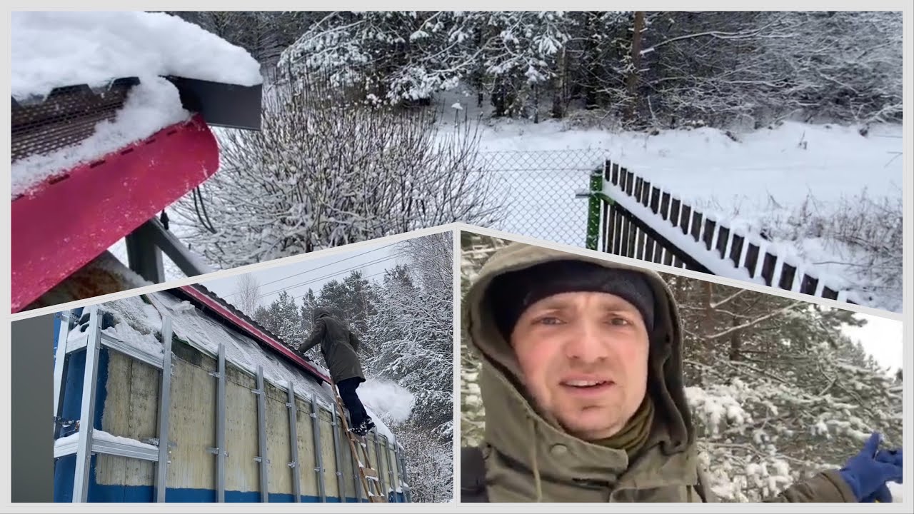 Приехал чистить снег , всех с Рождеством 