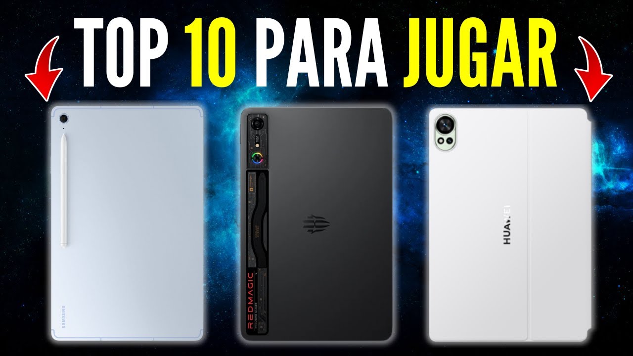 🏆 MEJORES TABLETS CALIDAD PRECIO 2025 PARA JUGAR | TOP 10 TABLETS PARA JUGAR