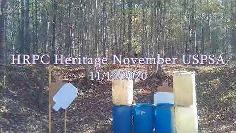 HRPC Heritage USPSA - 11/14/2020 (ft. new classifier, CM 20-02 "Deja Vu")