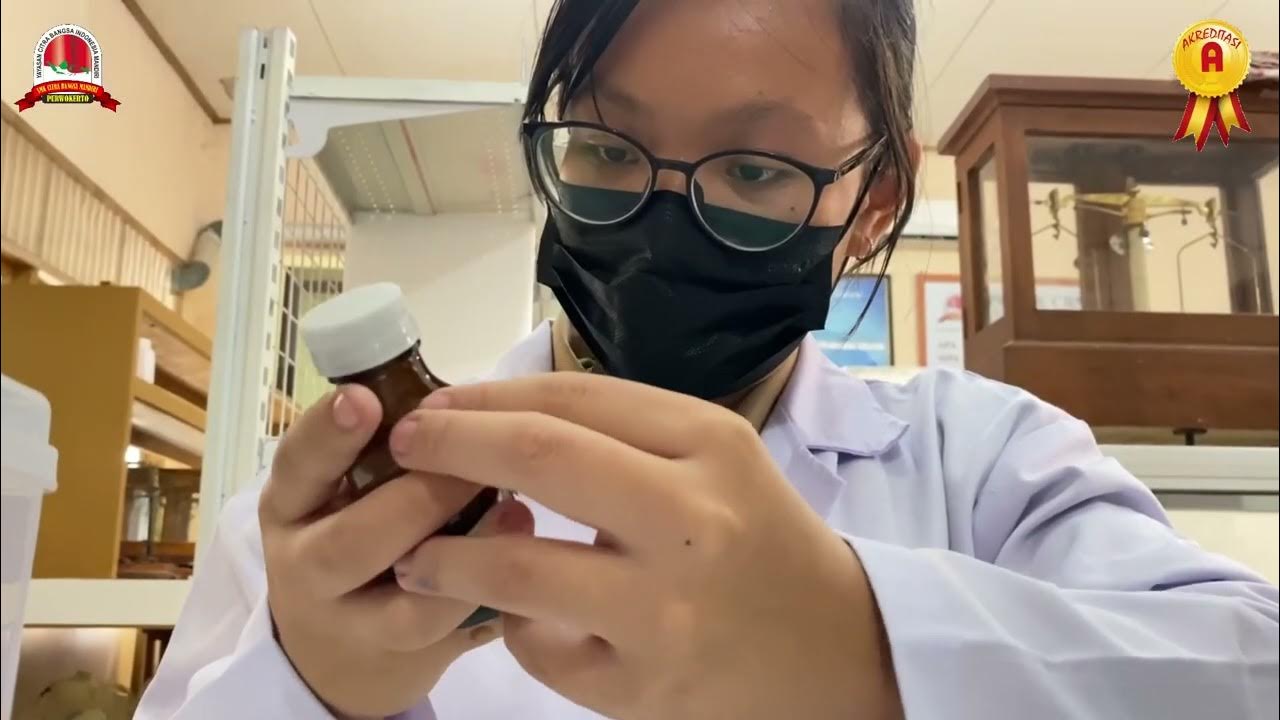 Jurusan Farmasi , Praktik Pembuatan Liquor Faberi ( Lation Biang