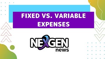 Fixed vs  Variable Expenses
