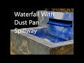 Small Dust Pan Waterfall Spillway &amp; Decorative Shell (with setup)