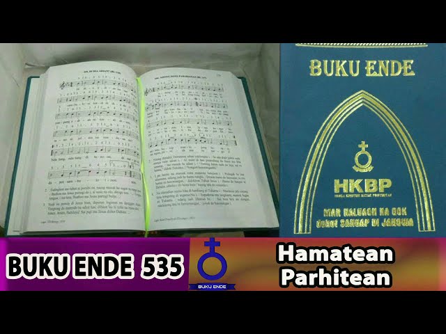 BUKU ENDE 535: HAMATEAN PARHITEAN - MONDING SONGS class=