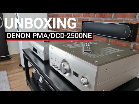 DENON PMA/DCD-2500NE Premium Silver. UNBOXING. Instal Audio Konin
