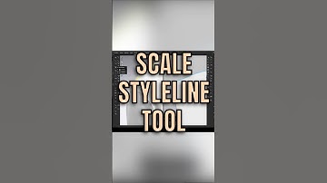 CLO3D: Scale Styleline | 3D Vastra | #clo3d #3dfashion #ytshorts  #shorts #digitalfashion #youtube