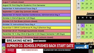 Sumner County Schools pushes back start date after cyber attack