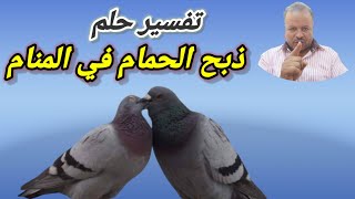 تفسير رؤية حلم ذبح الحمام في المنام / أبوزيد الفتيحي