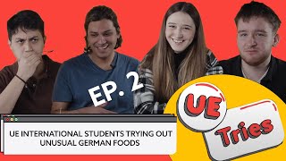 UE Students try Unusual German Food! Part 2 | UE Germany