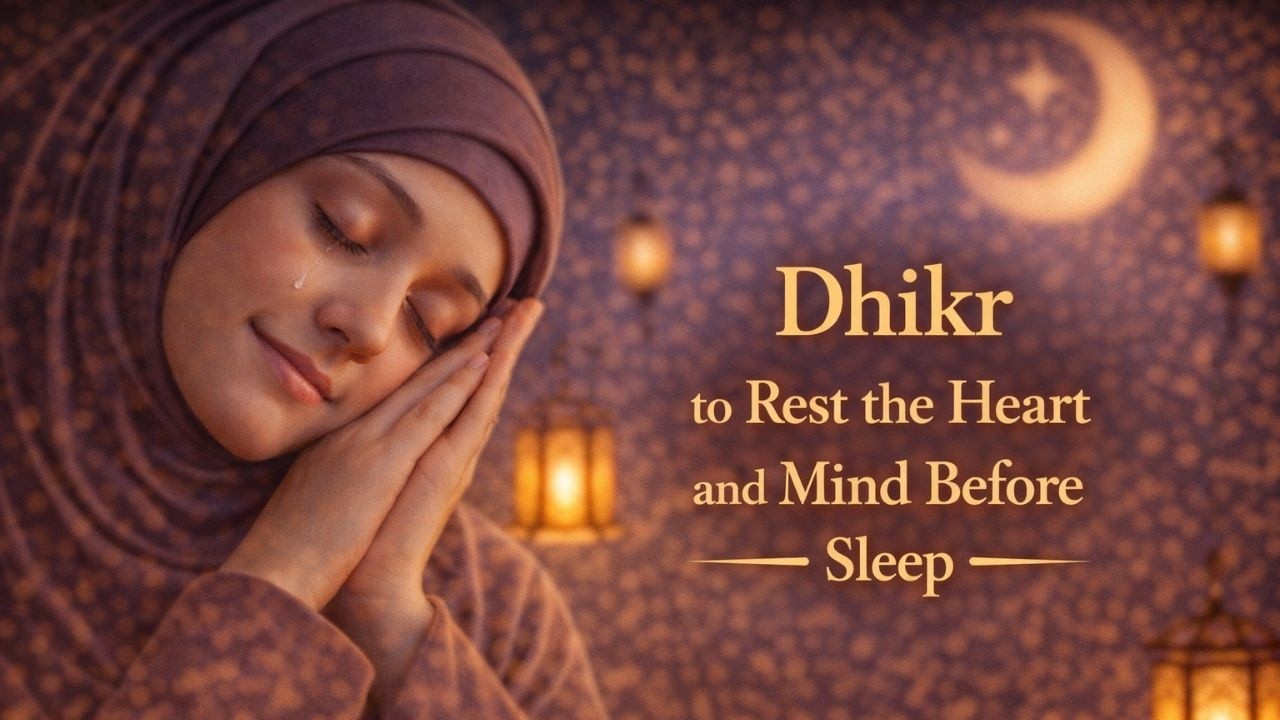 End Your Stressful Day with Beautiful Dhikr to Rest the Heart and Mind ...