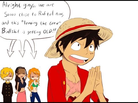 Luffy is mad at his crew || funny comic - YouTube