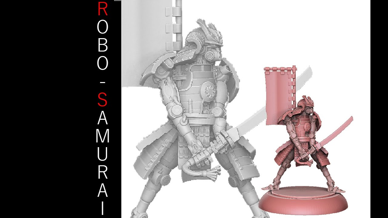 Miniature Showcase: Robo Samurai mk 3