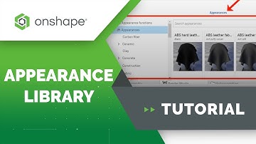 Appearance Library - Onshape Render Studio