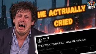 Milo CRIES On LIVE TV