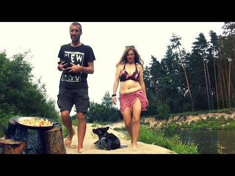 ПОХОД ВЫХОДНОГО ДНЯ / ГОТОВИМ КУРИЦУ С ОВОЩАМИ НА КОСТРЕ