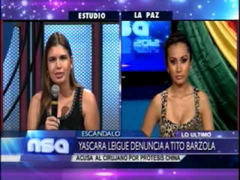 Yascara Leygue Denuncia a tito Barzola 2da parte 04 08 2012 ...