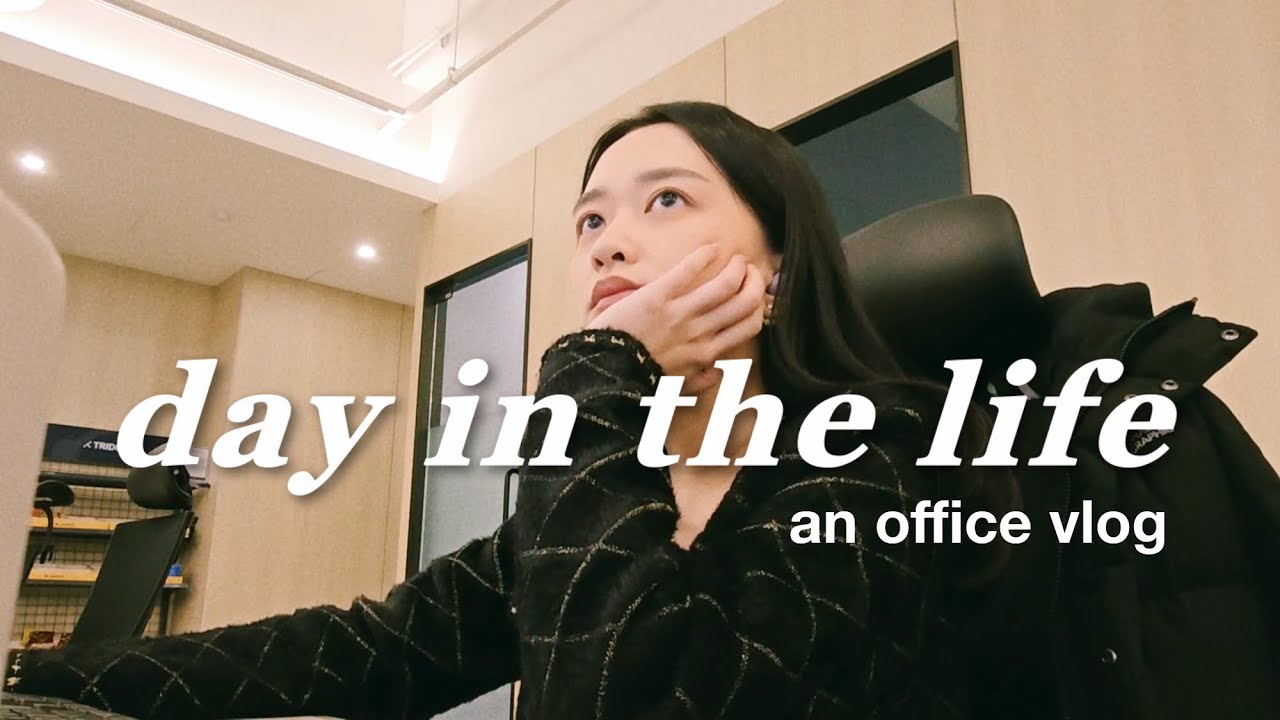 day in the life of an ordinary office worker in korea 👩🏻💻 - YouTube