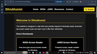 how to download jaws screen reader in your computer