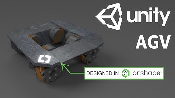AGV Robot Kinematics in Unity