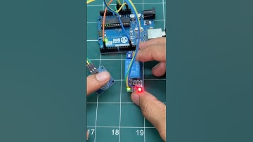 Arduino project || how to make simple toggle switch || touch sensor #arduinoboard #arduinotraining