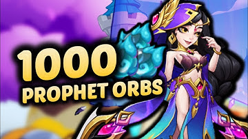 IDLE HEROES 1000 Prophet Orbs Opening!