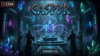 🔴 LIVE REBORN x10 - CASP3R💥👑⚔️ | PVP % FARM🔥