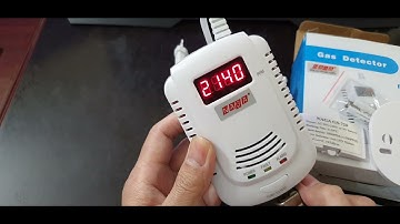 Báo Rò Rỉ Khí Gas Độc Lập Màn Hình LED NAGA GS-720