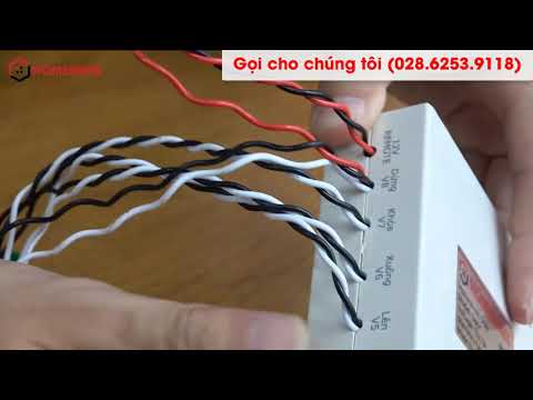 HƯỚNG DẪN ĐẤU NỐI HOMESHEEL DOOR VỚI REMOTE CỬA CUỐN