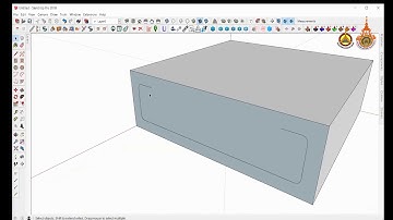 การสร้างเหล็กเสริมคอนกรีต โดยใช้โปรแกรม SketchUp