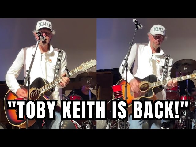 Toby Keith Makes Surprise Onstage Comeback After Cancer Treatment