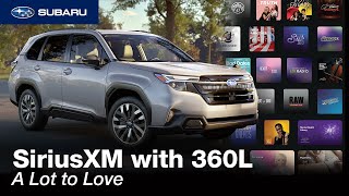 Subaru + SiriusXM with 360L | A Lot to Love screenshot 5