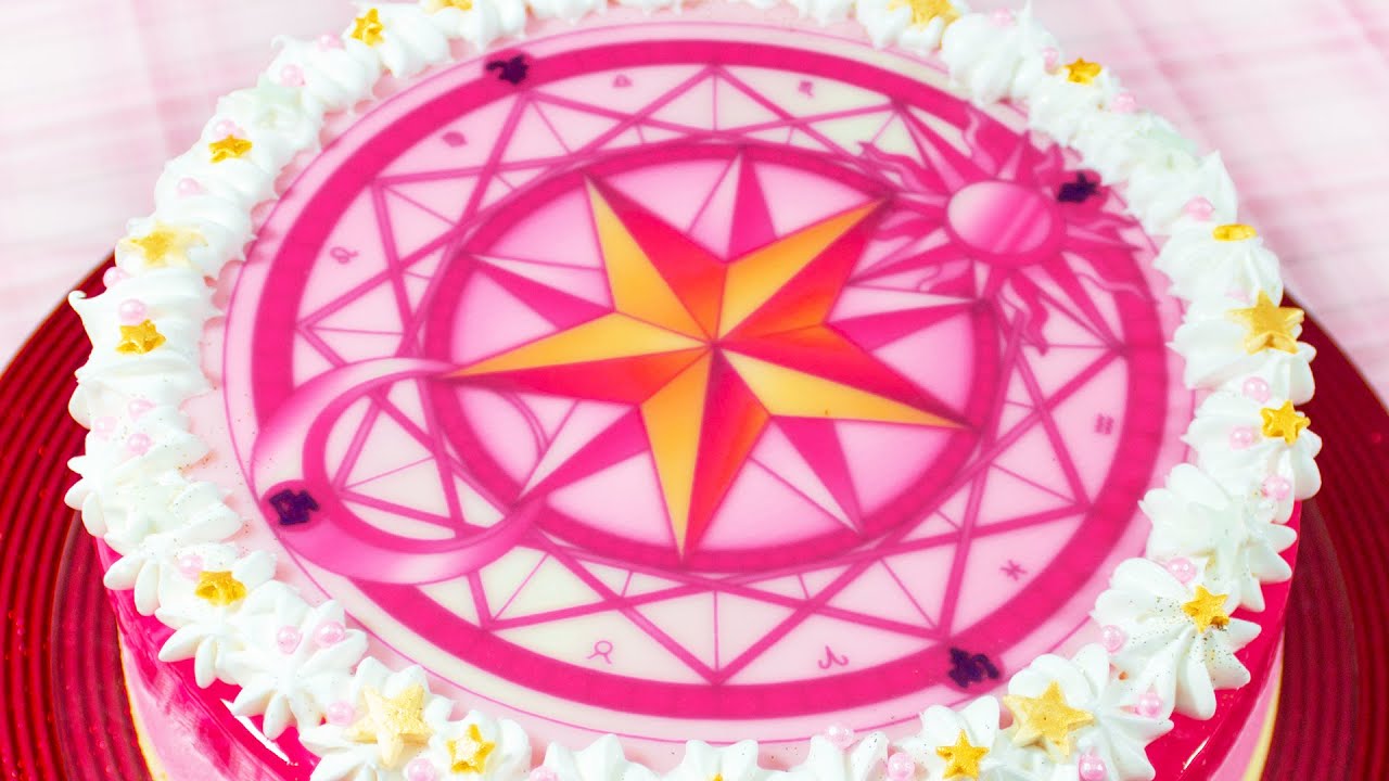 PASTEL DE CARD CAPTOR SAKURA LaRecetaMásDulce YouTube