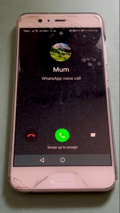 Huawei P 10 WhatsApp incoming call