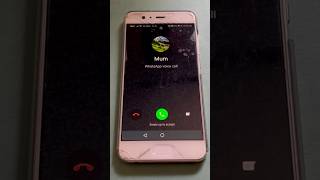 Huawei P 10 WhatsApp incoming call