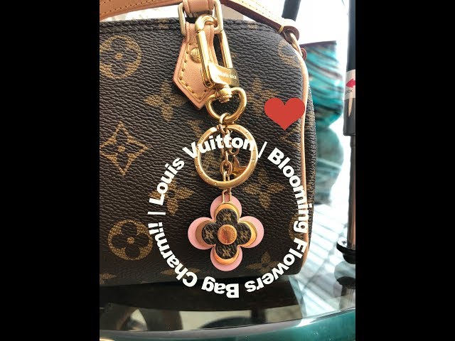 LV Blooming Flowers Chain Bag Charm and Key Holder