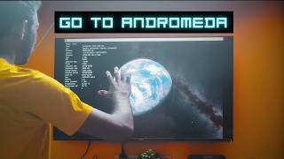 I Built a Gesture-Controlled AI Observatory.