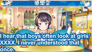 【Eng Sub】Oozora Subaru could relate to boy