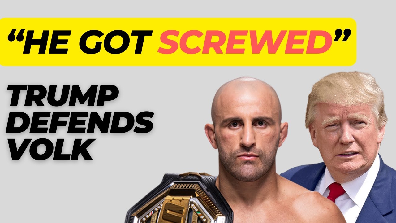 TRUMP Trashes MAKACHEV and Defends VOLK!