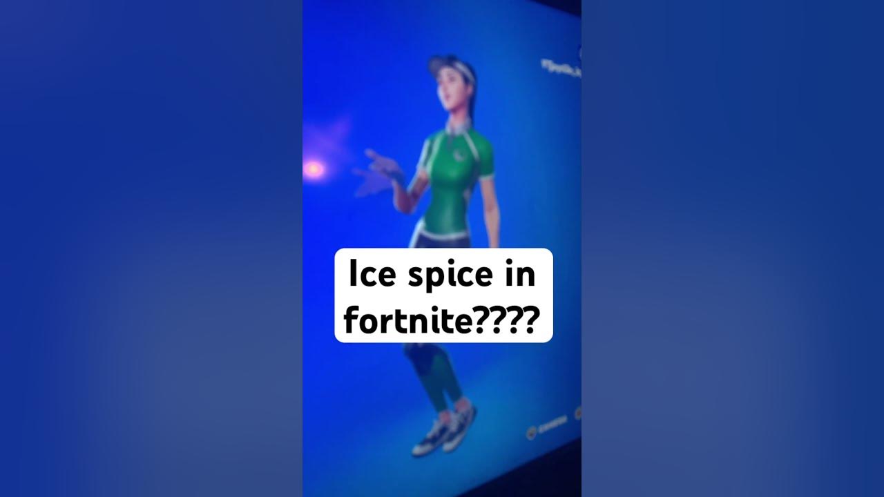 Ice spice in fortnite???? YouTube