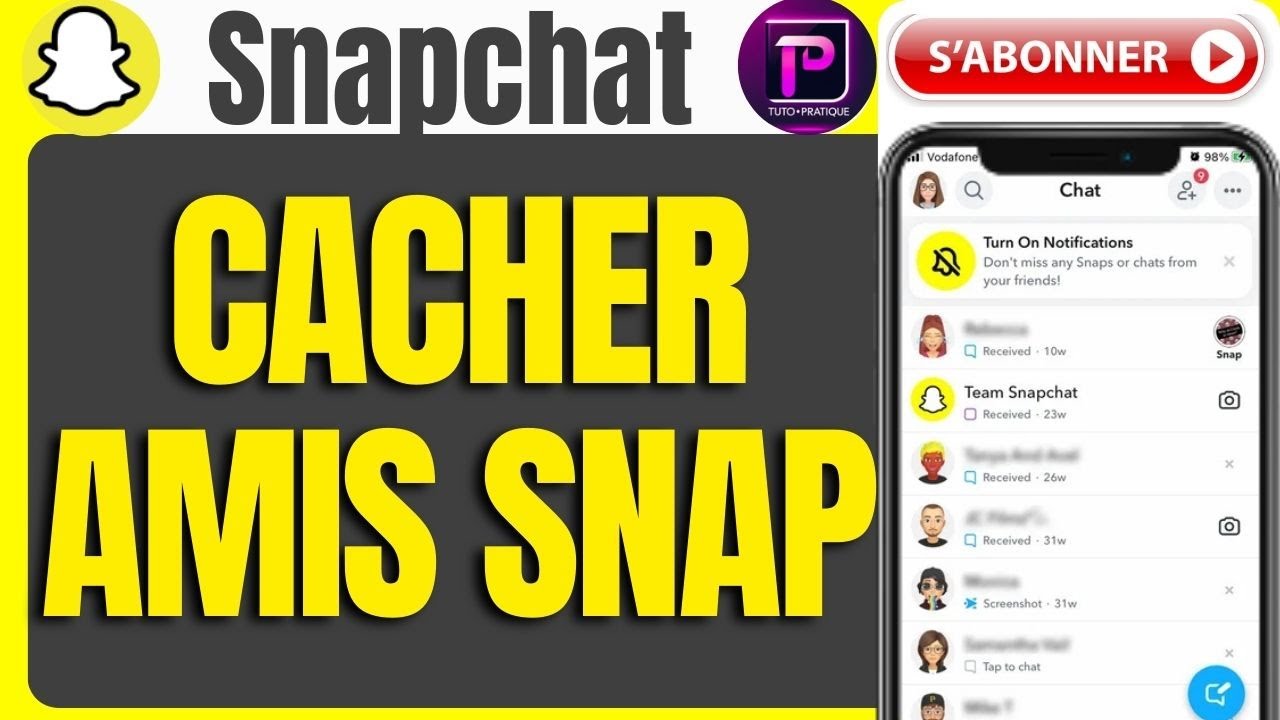 Comment Cacher des Amis Sur Snapchat en 2025 (Très Facile !)