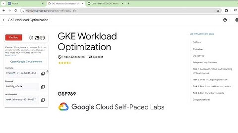 GKE Workload Optimization                        #arcades #qwicklabs #qwiklabs #2024