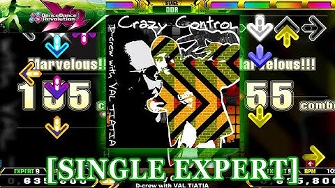 【DDR X2】 Crazy Control [SINGLE EXPERT] 譜面確認＋クラップ