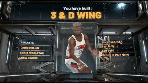 NBA 2K20 - HOW TO MAKE THE 3&D WING