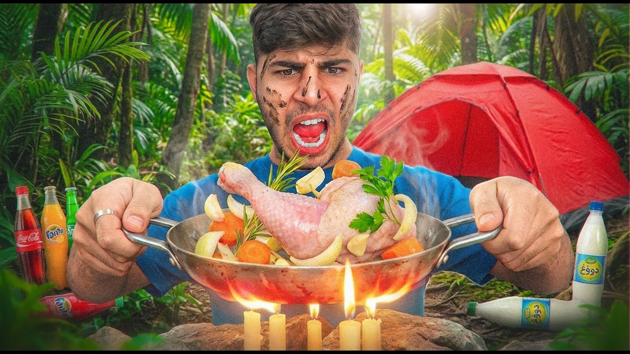 با شمع میشه یه وعده غدا درست کرد؟!