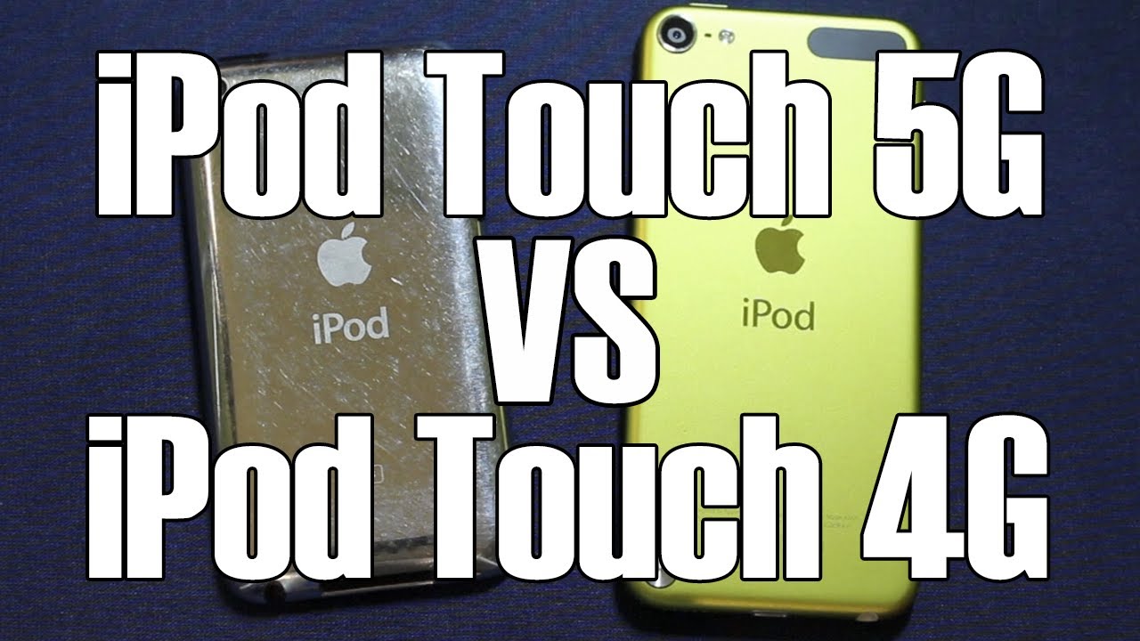 iPod Touch 5G vs iPod Touch 4G En Español - YouTube