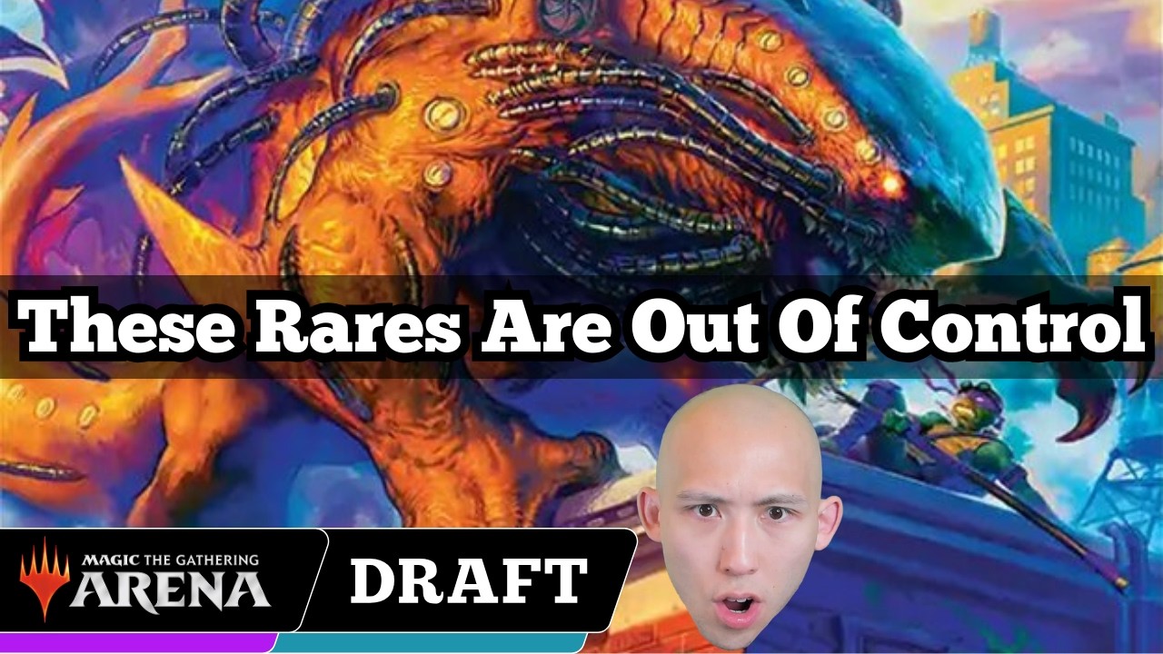 These Rares Are Out Of Control | Teenage Mutant Ninja Turtles Pick Two Draft | MTG Arena
