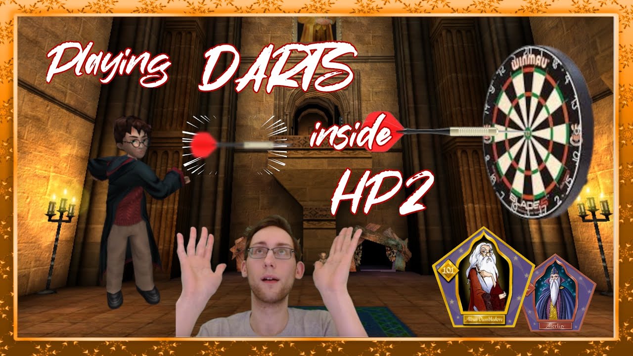 We played DARTS inside Harry Potter and the Chamber of Secrets (PC)! - Meme Speedruns