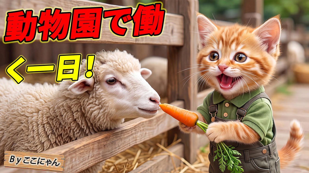 An unexpected disaster] Kokonyan's first day working at the zoo