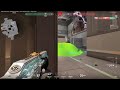 a very laggy valorant clutch